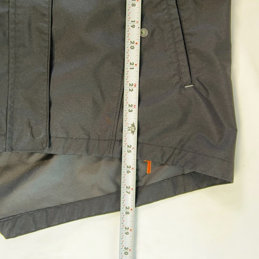 Lucy Packable Hooded Jacket Black Lightweight Windbreaker L Outdoors Active - Picture 4 of 12